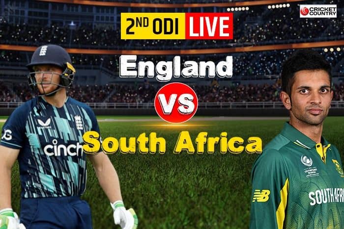 LIVE Score ENG vs SA 2nd ODI, Old Trafford: England Get To A Good Total In Tough Conditions